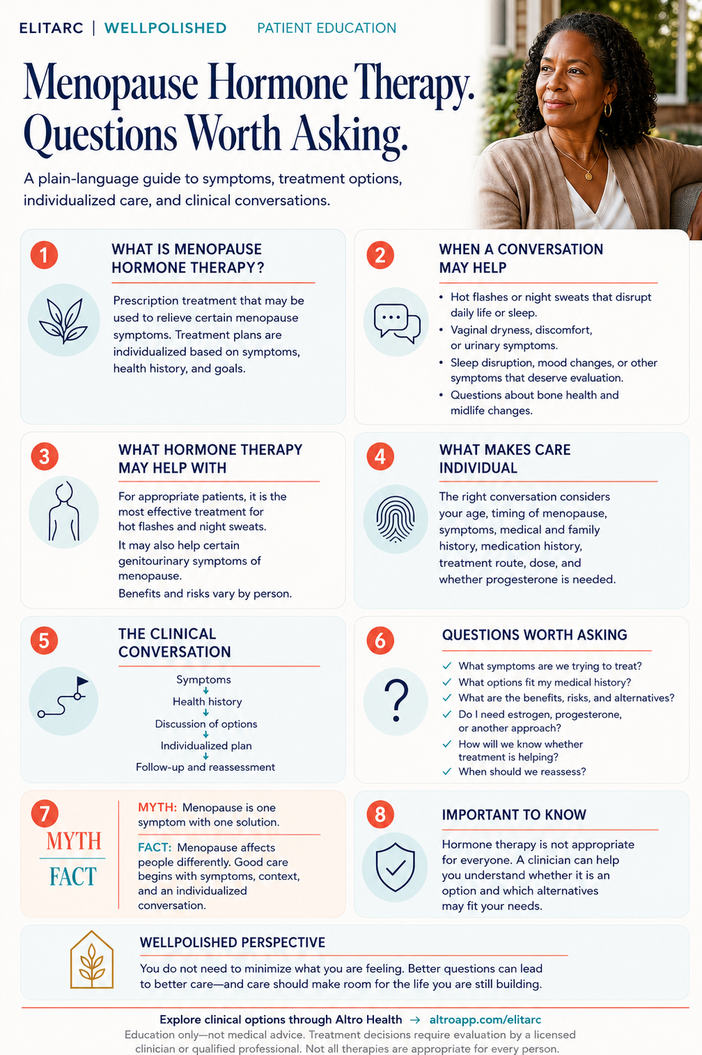 Quick Take: Menopause hormone therapy explained — plain-language patient education guide